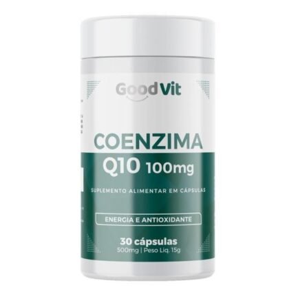 Suplemento alimentar Coenzima Q10 Good Vit 100mg 30 cápsulas