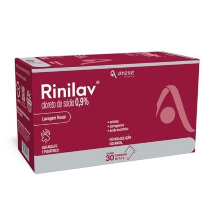 Rinilav 0,9% 30 envelopes de 2,2g