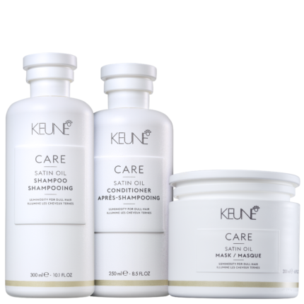 Kit Keune Care Satin Oil Tratamento Profundo (3 Produtos)