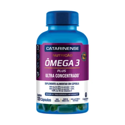Ômega 3 Plus Catarinense Nutrição 120 cápsulas
