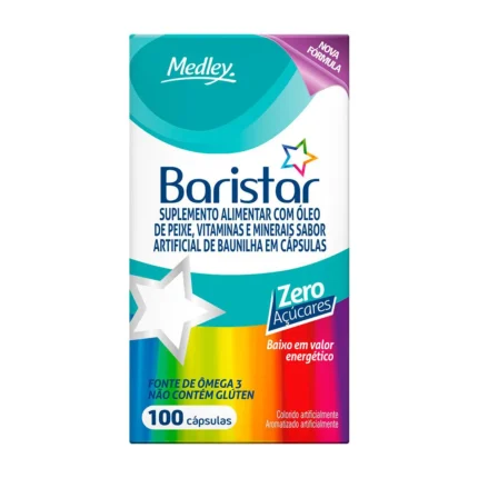 Polivitamínico Medley Baristar 100 cápsulas