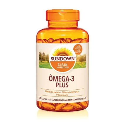 Triple Ômega 3 Plus com 120 cápsulas