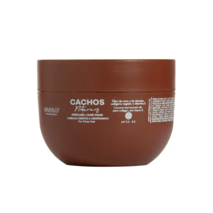 Máscara Capilar 2 em 1 Arvensis Cachos Naturais 450g