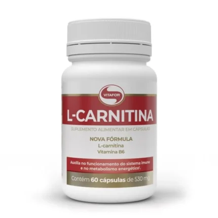 L-carnitina (60 Cápsulas) - Padrão: Único