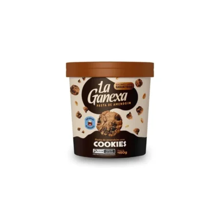 Pasta de Amendoim Cookies Cream 450G – La Ganexa