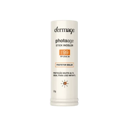 Protetor Solar Facial Stick FPS 99 Photoage Incolor 12g