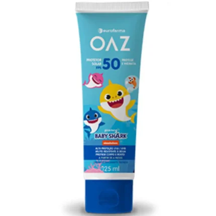 Protetor Solar Baby Shark Fps 50 125ml - Eurofarma