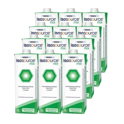 Nutrição Enteral E Oral Isosource Mix 1L 12 Unidades
