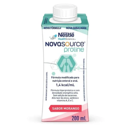 Nutrição Enteral E Oral Novasource Proline Morango 200Ml