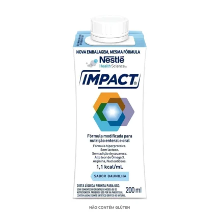 Nutrição Enteral E Oral Impact Baunilha 200Ml