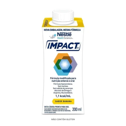 Nutrição Enteral E Oral Impact Banana 200Ml