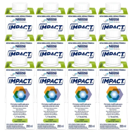 Nutrição Enteral E Oral Impact Torta De Limão 200Ml 12 Unidades